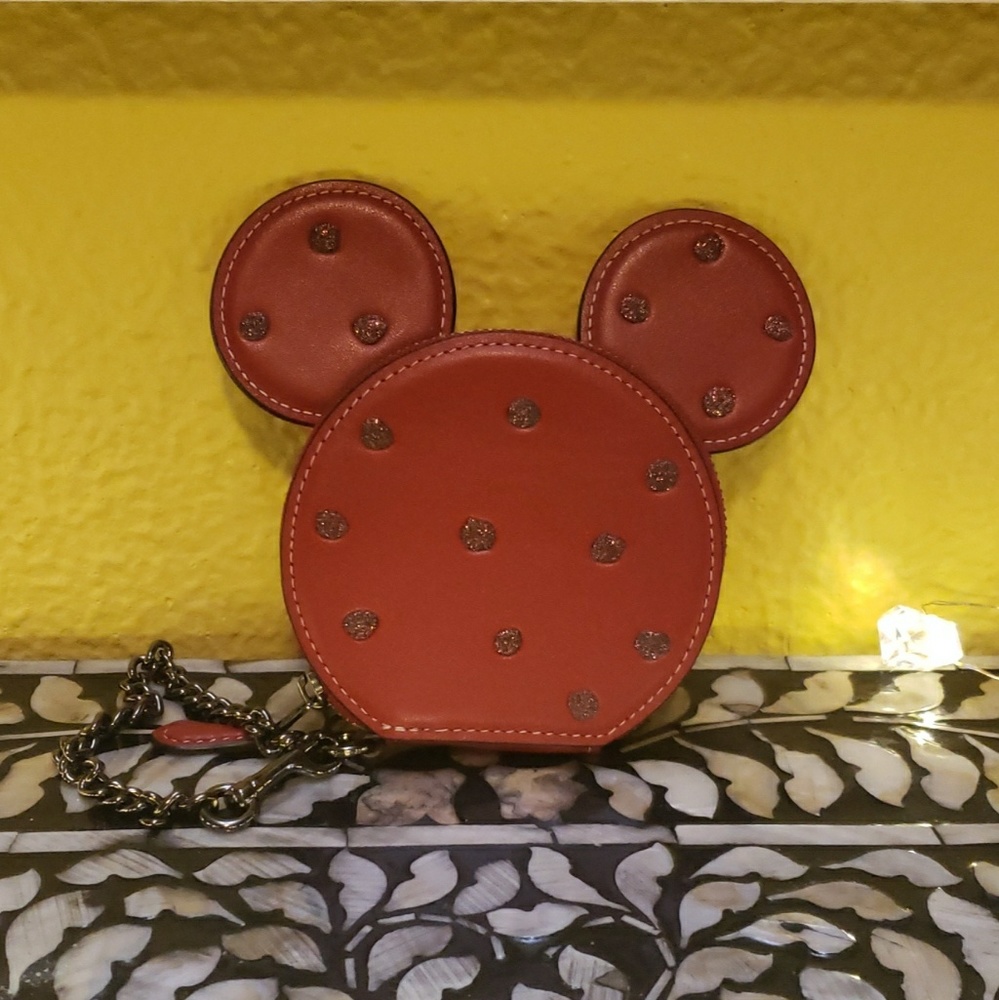 Coach×Disney coin purse